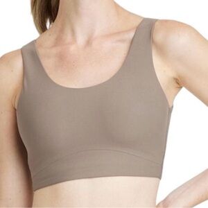 NEW All in Motion Gray Everyday Soft Medium Support Longline Sports Bra XS